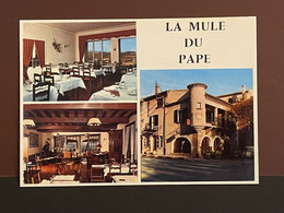 CHATEAUNEUF DU PAPE - Restaurant Gastronomique LA MULE DU PAPE - Chateauneuf Du Pape