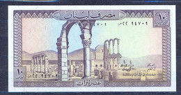 Lebanon - 1986 -.10 Livres ..P-63f.. UNC - Liban