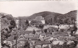 63. CHATELDON. CPA.  VUE GENERALE. ANNEE 1954 - Chateldon