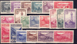 YT 24 à 29,40,43 à 45 - Used Stamps