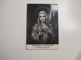 MADONNA PIANGENTE SIRACUSA Vera Fotografia - Vergine Maria E Madonne