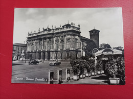 CT-04655- Torino - Piazza Castello E Palazzo Madama Pubblicità PUNT E MES Carpano Viaggiata 1963 - Palazzo Madama