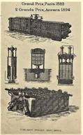 1901 INDUSTRIE CONSTRUCTIONS MECANIQUES MACHINES HYDRAULIQUES  F.MORANE Paris Pour Boudon à Nimes B.E. V.SCANS - 1900 – 1949