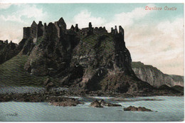 DUNLUCE CASTLE - COUNTY ANTRIM  NORTHERN IRELAND - PUBLISHED BY VALENTINES - UNPOSTED - Antrim