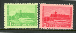 Cuba MH 1949 Castle - Unused Stamps