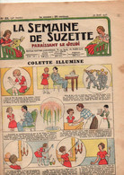 La Semaine De Suzette N°22 Colette Illumine - Premières Communiantes - La Croisière De Bécassine - Changement D'air1936 - La Semaine De Suzette