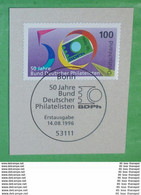 BUND BRD 1878 Tag Der Briefmarke ("FDC" - ETB - Ausschnitt)(5445A) - FDC: Bögen