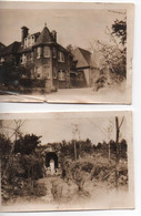 TWO SMALL PHOTOGRAPHS - THE HOLY CROSS RETREAT HOUSE LIMPSFIELD - SISTERS ENTRANCE AND THE GROTTO - Surrey