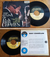 RARE French EP 45t RPM BIEM (7") RAY CHARLES «Am I Blue» (12-1961) - Jazz