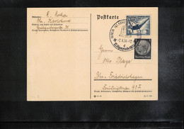 Germany / Deutschland 1936 Olympic Games Berlin Interesting Postcard Berlin Int.Kanulager Postmark - Zomer 1936: Berlijn