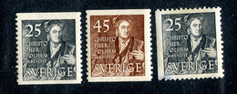 300 Sweden 1951 Scott 427/29 -m* (Offers Welcome!) - Unused Stamps