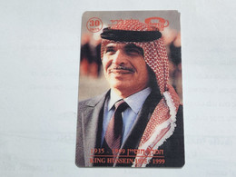 ISRAEL-KING HUSSEIN-(1935-1999)-hello Friend-(30units)(78)(tirage-200)-good Card - Jordanien