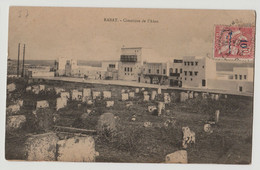 CPA- RABAT CIMETIERE DE L ALOU/TIMBRE N°29  Pour Alger 17-11-13 - Rabat