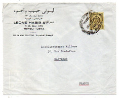 LIBYE - Lot De 4 Lettres  TRIPOLI   Pour NANTERRE- 92 (France)..timbres Sur Lettre ,cachet - Libya