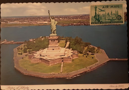 Statue Of Liberty - Met Bijpassende Postzegel - Estatua De La Libertad