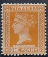 ENGLISH COLONIES VICTORIA 1890 QUEEN VICTORIA GIBBONS N.68 (298D) WMK 4 MNHL - Nuevos