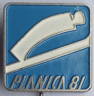 PLANICA FIS 1981 Ski-Flying Jumping Slovenia   P3/10 - Sports D'hiver