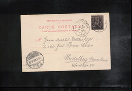 France 1900 Olympic Games Paris + Paris World Exhibition Interesting Postcard  With Exhibition Postmark - Sommer 1900: Paris