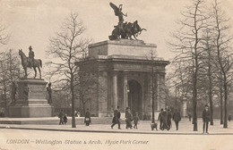 London - Wellington Statue & Arch, Hyde Park Corner - Hyde Park