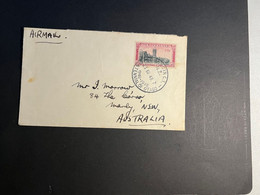 (4 N 30) New Zealand - Posted To Australia 1948 - Otago - Lettres & Documents