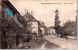 MONTBOZON  Rue Du Pont - Montbozon