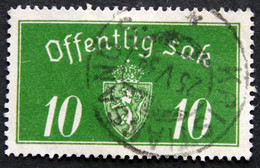 Norway 1933  KRISTIANSANDS  Minr.12 II   34mm X18,5mm     (  Lot  H 1033 ) - Oficiales