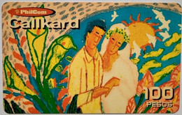 Philippines Philcom Callkard 100 Pesos " Kasalan ( Wedding ) - Filippijnen