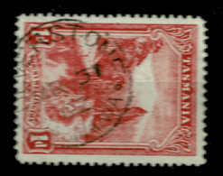 Ref 1589 - Australia Tasmania Views 1d Used Stamp - Ulverstone Postmark - Oblitérés