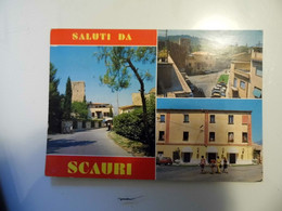Cartolina Viaggiata "SALUTI DA SCAURI ( LT )"  1990 - Latina