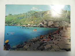 Cartolina Viaggiata "SCAURI ( LT ) Scogliera Del Monte D'Oro" 1969 - Latina