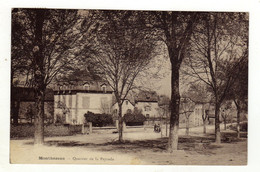 Cpa MONTBAZENS Quartier De La Peyrade - Montbazens