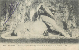 CPA Postcard France Belfort Le Le Lion ( Oeuvre De Bartholdi) - Franche-Comté