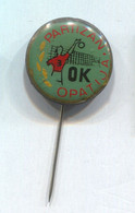 Volleyball Pallavolo - OK Partizan, Opatija Croatia, Vintage Pin Badge Abzeichen - Pallavolo