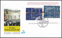 DEUTSCHLAND 1998 Mi-Nr. Block 43 FDC - 1991-2000