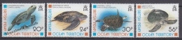 British Indian Ocean 1996 Yvert 181- 184, Fauna, Sea Turtles - MNH - Territoire Britannique De L'Océan Indien