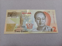 Billete De GHANA De 2 Cedis, Año 2013, UNC - Ghana