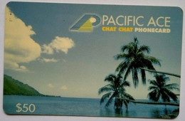 Hongkong $50 Chatchat Phonecard - Pacific Ace " - Hong Kong