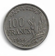 Monnaie France 100 FRANCS COCHET 1956 Plat 3 N0139 - 100 Francs