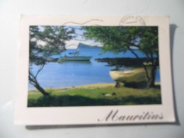 Cartolina Viaggiata "MAURITIUS Au Loin Le Coin De Mire" 1996 - Maurice