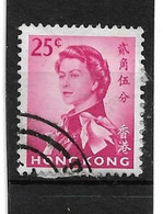 HONG KONG 1962 25c SG 200 FINE USED Cat £5 - Gebruikt