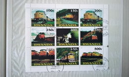 Rwanda Trains 1999 Used. - Usados