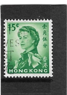 HONG KONG 1967 15c SG 224 WATERMARK SIDEWAYS FINE USED Cat £4.50 - Oblitérés