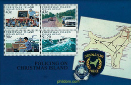 45989 MNH CHRISTMAS 1991 ACTUACION DE LA POLICIA - Police - Gendarmerie