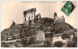 CPA 43 - RETOURNAC  - LES RUINES DU CHÂTEAU D' ARTIAS - Retournac