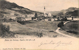 Ac1078 - Ansichtskarten VINTAGE POSTCARD - SWITZERLAND - Engadin Tarasp   1903 - Tarasp