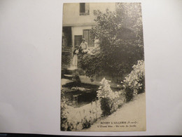 A523 .CPA. 95. BOISSY L'AILLERIE.  (Val D'Oise). L'Oiseau Bleu.Un Coin Du Jardin. Beau Plan Animé. écrite & Voyagée 1928 - Boissy-l'Aillerie