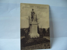 MARNAY 70 HAUTE SAONE MONUMENT A LA MEMOIRE DES ENFANTS DU PAYS MORTS POUR LA FRANCE CPA 1923 - Marnay