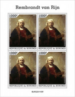 Burundi  2022 Rembrandt.  (1105f) OFFICIAL ISSUE - Rembrandt