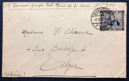 Sarre, Divers Sur Enveloppe Pour Alger, Algérie - (B4142) - Storia Postale