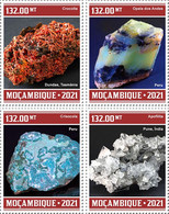 Mozambique  2021 Minerals. (301a) OFFICIAL ISSUE - Minéraux